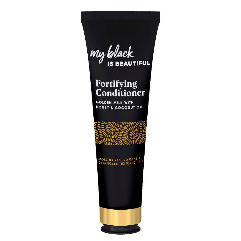 My Black is Beautiful Sulfate-Free Fortifying Conditioner with Golden Milk for Curly Hair - 8.4 fl oz, 1 of 5