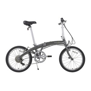 Dahon MU D8 Folding Bike with DAHON Custom V-Brakes (Rock) - 1 of 4