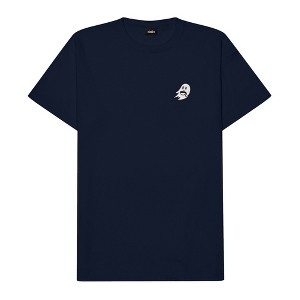 Dalix Sippin' Cup Coffee Ghost Embroidered Relaxed Heavy Soft Cotton T Shirt Mens - 1 of 4