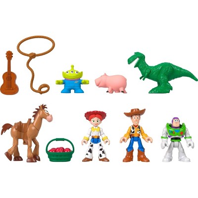 Детские фигурки Imaginext Fisher-Price Imaginext Disney and Pixar Toy Story Andy’s Room Pack, Set with 7 Action Figures and 3 Accessories — фото 2