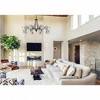 Savoy House Calgary 8 - Light Chandelier in  Matte Black - 3 of 3