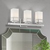 Livex Lighting Harding 3 - Light Vanity in  Brushed Nickel - 2 of 4