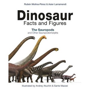 Dinosaur Facts and Figures - by  Rubén Molina-Pérez & Asier Larramendi (Hardcover) - 1 of 1