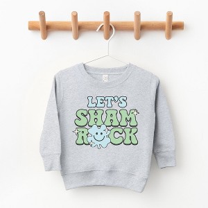 The Juniper Shop Let's Shamrock Toddler Graphic Sweatshirt - 1 of 2