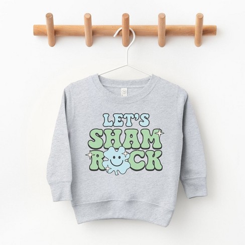 The Juniper Shop Let's Shamrock Toddler Graphic Sweatshirt - image 1 of 2