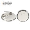 Unique Bargains Metal DIY Blankets Crafts Brooch Making Home Sewing Blank Trays Safety Pins 50 Pcs - 4 of 4