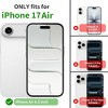 HTUTWOO for iPhone 17 Air Case, Wallet-Style Phone Protective Cover with Credit Card Holder, Hybrid Cover for iPhone 17 Air - 2 of 4