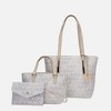 MKF Collection Aylet M Women's Vegan Leather Tote with Matching Mini Bag and Wristlet Purse by Mia K - 2 of 4