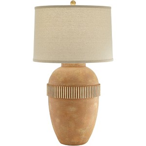 John Timberland Sun Ridge 32" Terracotta Finish Southwest Table Lamp - 1 of 4