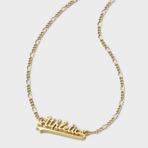 Bijoux Sport by Luv Aj MLB Gold Nameplate Pendant Necklace - 1 of 4