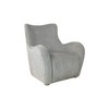 Fabric Swivel Accent Chair with Transitional Design and 360¡ã Rotation for Living Room - 3 of 4