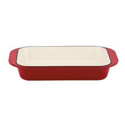 Cuisinart Chef's Classic 14" Red Enameled Cast Iron Roasting & Lasagna Pan - CI1136-24CR