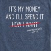 Men's - Instant Message - Wife Spends My Money Short Sleeve Graphic T-Shirt - 2 of 4