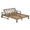 YOOCOZZ 1-Piece Wooden Outdoor Sunbed Seating 2 People,Farmhouse-styled and Ultimate Relaxation - 4 of 4