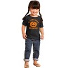 All I Care About is Halloween Pumpkin Toddler Baby Graphic T Shirt Brisco Brands - 4 of 4