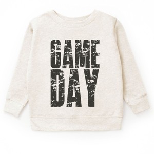 Game Day Block Distressed - Youth Graphic Sweatshirt - 1 of 4