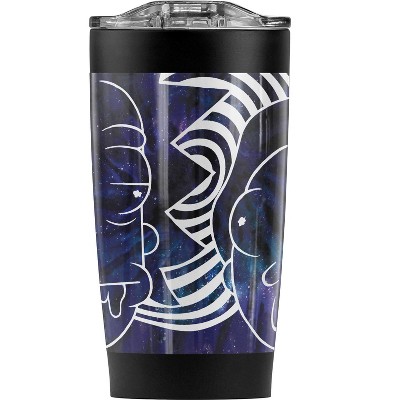 Rick And Morty Space Tie Dye Steel Tumbler 20oz Coffee Travel Mug