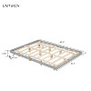 XIYUYEU Floating Bed Frame with LED Lights Underneath, Modern Low Profile Platform Bed with LED Lights - 4 of 4