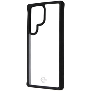 ITSKINS Hybrid_R // Solid Case for Samsung Galaxy S23 Ultra - Black/Clear - 1 of 1