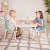 3pc Kid Century Modern Table and Chair Set - B. Spaces - 2 of 4