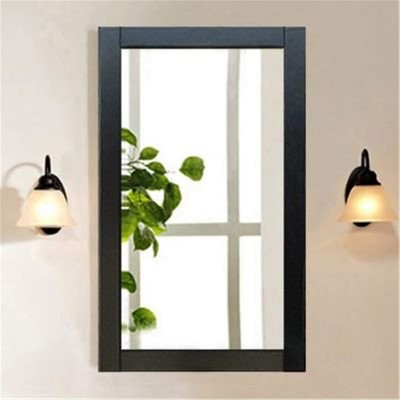 Legion Furniture Rectangular Dresser Mirror Espresso 20 Inches