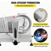 VEVOR Commercial Meat Slicer, 200W Electric Deli Food Slicer, 350-400RPM Meat Slicer with 8" Carbon Steel Blade, 0 - 0.47 inch - 4 of 4