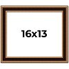 PosterPalooza | Weathered Gold Picture Frame - UV Acrylic, Backing Board, Hanging Hardware Included - 2 of 4