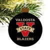 Valdosta Secondary Logo Wood Christmas Tree Holiday Ornament - 4 of 4