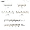 Livex Lighting Birmingham 5 - Light Vanity in  Brushed Nickel - 4 of 4