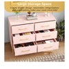 6-Drawer Modern Wooden Dresser,Multi-Scene Storage Furniture for Bedroom/Living Room/Entryway - 4 of 4