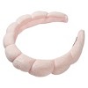 Conair Spa Bubble Polyester Headband - Pink - 2 of 4