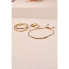 Alex And Ani Rainbow Ombre Ring Set of 2 - Gold - 3 of 4