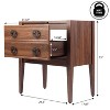 JONATHAN Y Corbin Modern Classic 1-Drawer Bath Vanity Base Only (Sink Basin Not Included) - 4 of 4