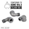 Pipe Decor 1/2 in. Black 90 Degree Street Elbow - 4 of 4