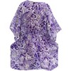 LA LEELA Women's Summer Vacation Beachwear Bathing Suit Loose Beach Dress Flowy Swimsuit Cover Ups Dress Small-Medium Purple, Floral - 2 of 4