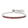 Ross-Simons 5.00 ct. t.w. Garnet Bolo Bracelet in Sterling Silver Size - 4 of 4