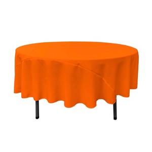 Slickblue Polyester Poplin Round Tablecloth 41 Different Colors 7 Sizes - 1 of 1