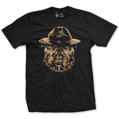 OUTSIDE THE WIRE Leatherneck for Life Bulldog Campaign T-Shirt