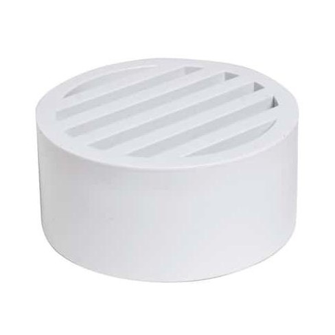 Nds 3 In. White Round Pvc Drain Grate : Target