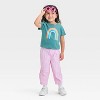 Grayson Mini Toddler Girls' Long Pants - Pink - image 3 of 3