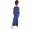 24seven Comfort Apparel Girls Side Slit Maxi Dress - 3 of 4
