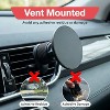 Vena Car Vent Phone Mount, iPhone Magnetic Car Mount 360° Rotatable Car MagSafe Phone Mount, Air Vent Phone Holder, Magnet Car Mount Phone Stand,Black - 4 of 4