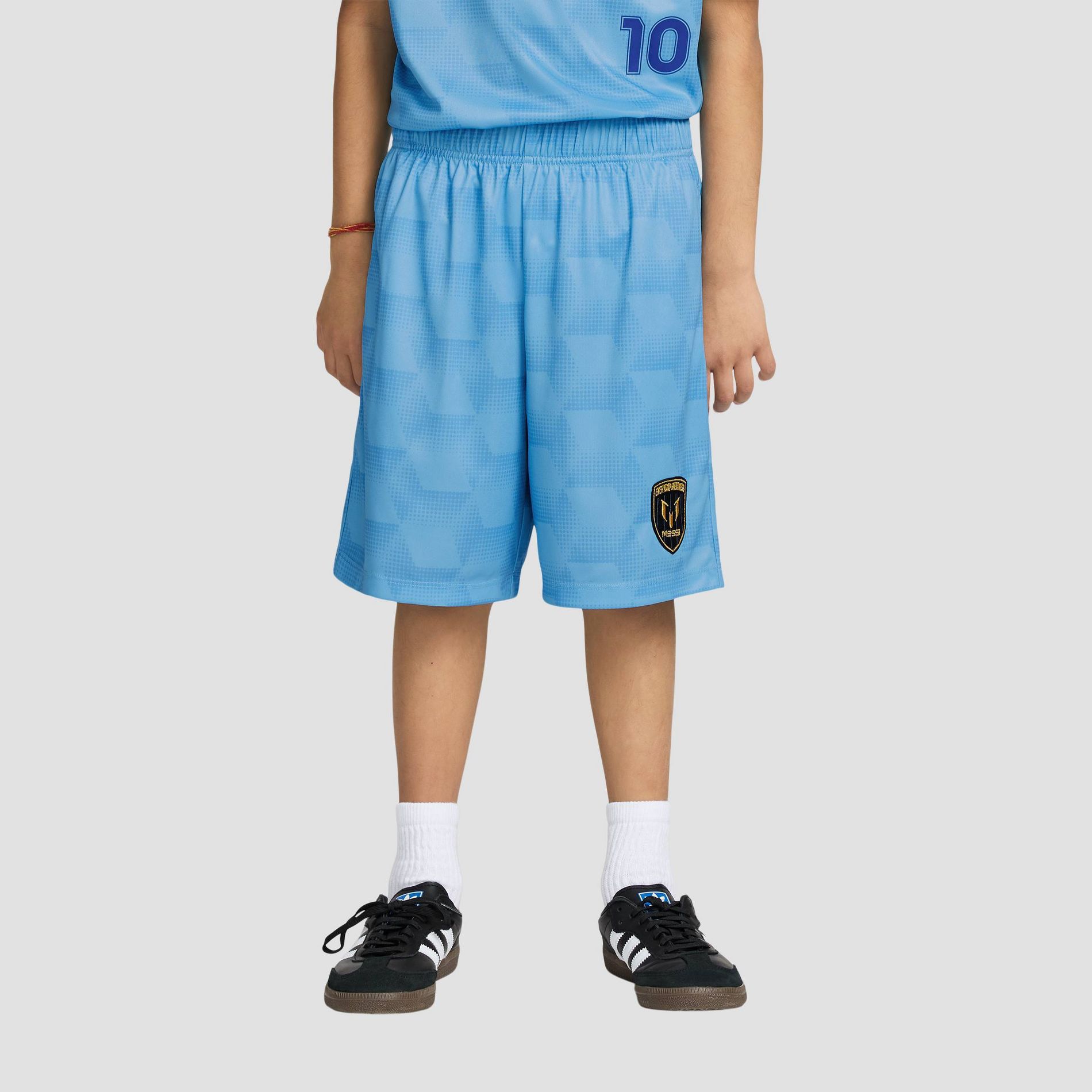Boys' Messi Printed Shorts - Blue