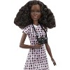 Barbie Photographer Petite Fashion Doll Dressed in Heart-print Dress with Brunette Hair - 2 of 4
