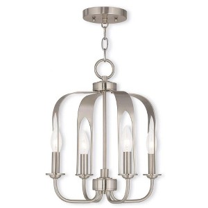 Livex Lighting Addison 3 - Light Chandelier in  Brushed Nickel - 1 of 1