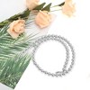 Unique Bargains Faux Pearl Handbag Strap Silver Tone 1 Pc - 4 of 4