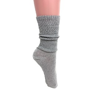 Women's Cotton Lightweight Slouch Socks Extra Thin 1 Pair Soft and Breathable - 1 of 1