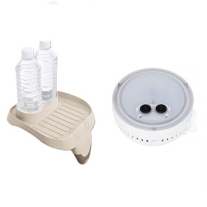 Intex PureSpa  Multi-Colored LED Light for a Hot Tub Cup Holder & Tray Accessory - 1 of 4