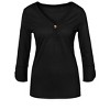 Women's Button V-Neck Top - LASCANA - 2 of 4