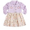 Little Lass Toddler Girl's 2-Piece Dress & Jacket Set - 2 of 2